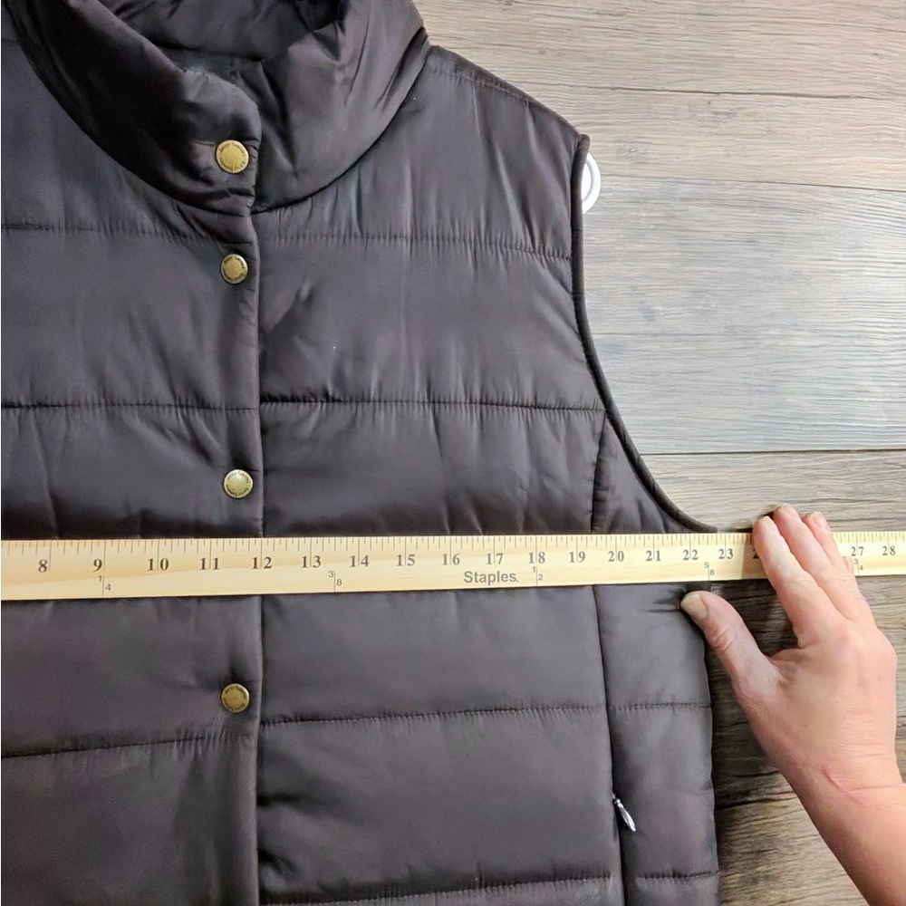 Daisy Fuentes Black Quilted Vest - Picture 5 of 7